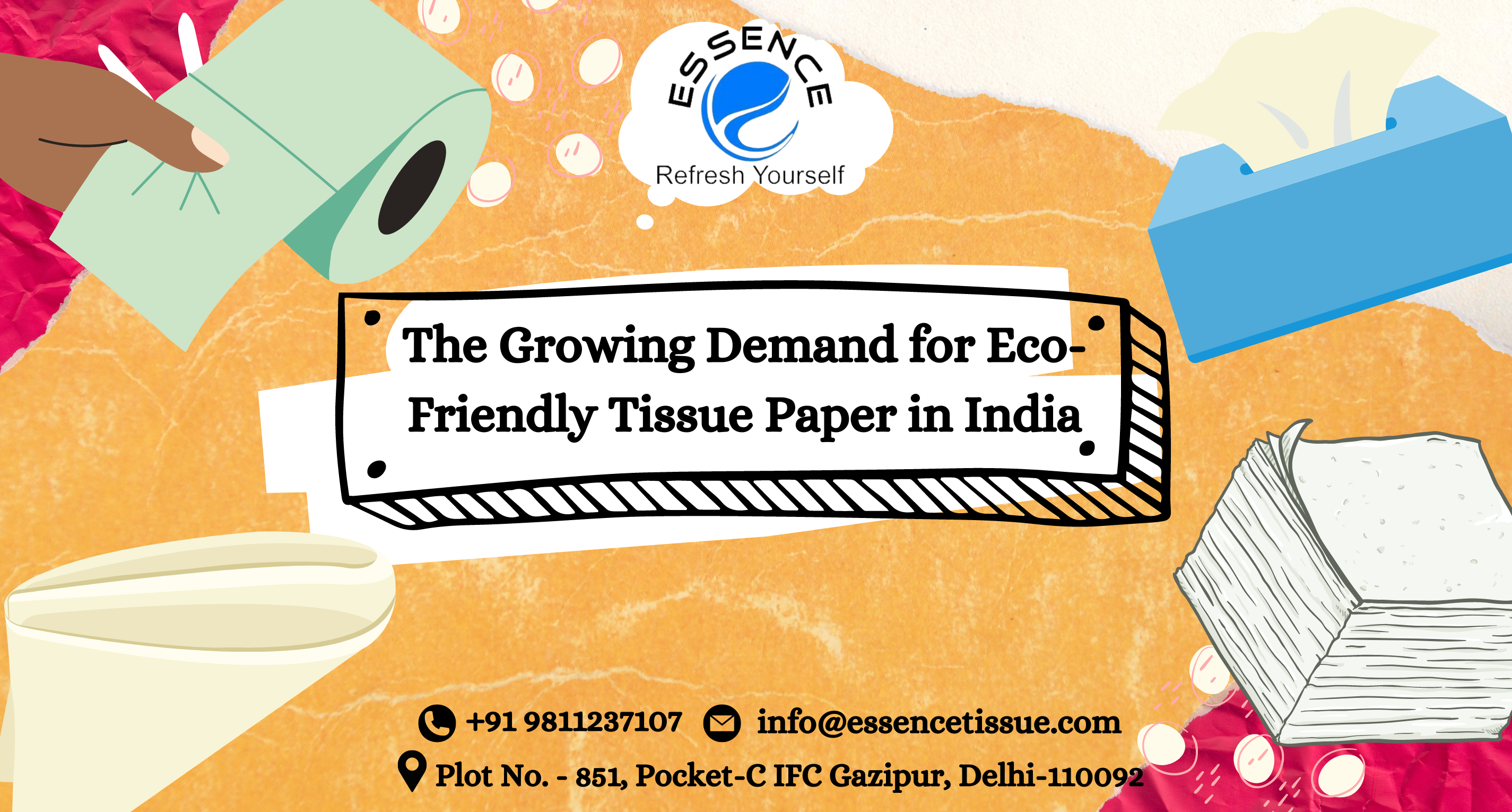 Eco-friendly tissue paper manufacturer in India
